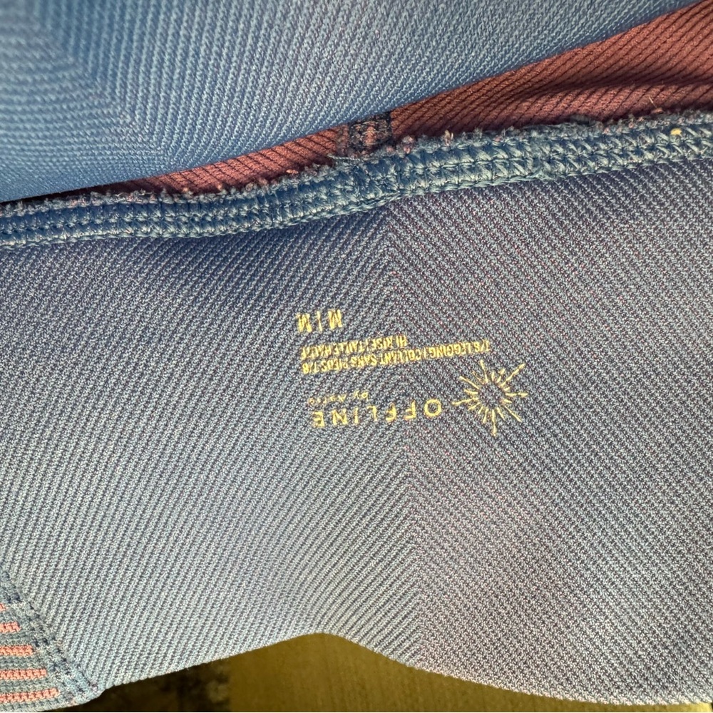 Aerie Offline blue leggings medium - Picture 5 of 5